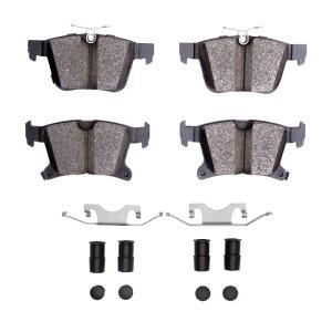 Chrysler Grand Caravan Brake Pads - Rear - R1 Concepts - R1 Ceramic Pads - `17-`24